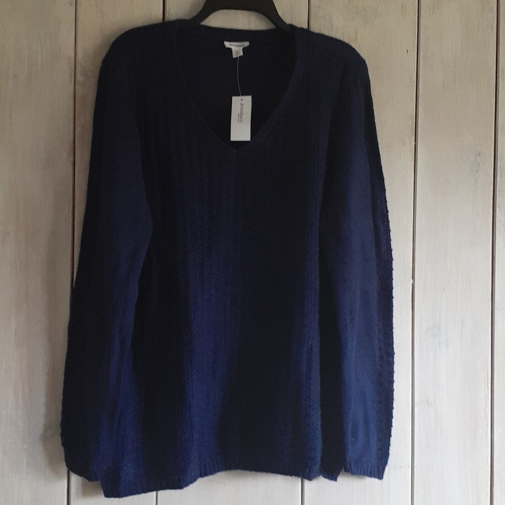 Westport Blue Sweater, new